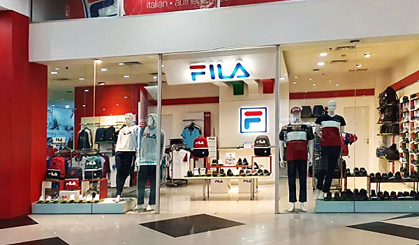 fila showrooms